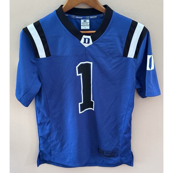 Colosseum "Own the Stands" Duke Youth Jersey Large 16-18 - Picture 1 of 3